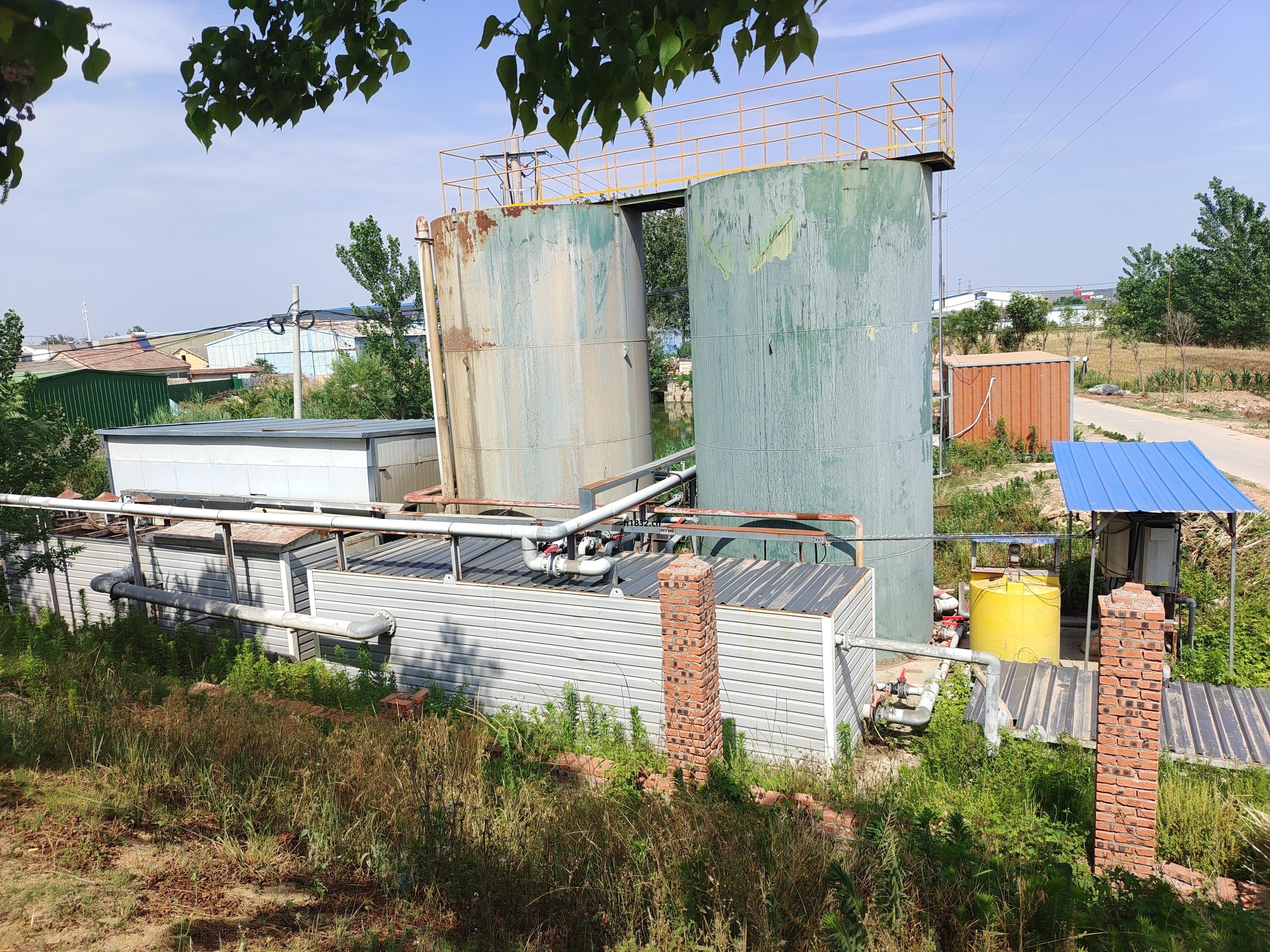 黃橋汙(wu)水(shui)運維項(xiang)目(mu)進展順(shun)利(li)，出水(shui)清(qing)澈(che)